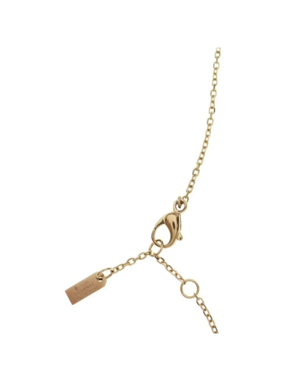 ★SOLD★ Chanel Extrme de N5 Bracelet with Diamonds 18 kbg Beige - Picture 5 of 6